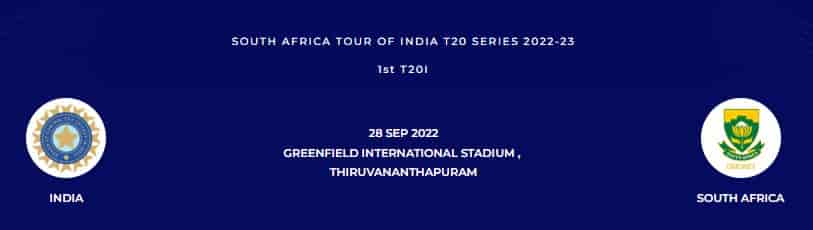 India Vs South Africa Greenfield Stadium Ticket Booking