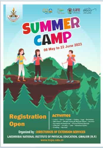LNIPE Gwalior Summer Camp Registration