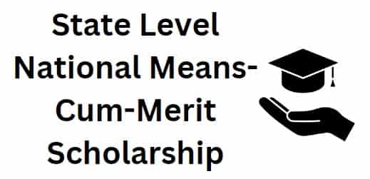 State Level National Means-Cum-Merit Scholarship