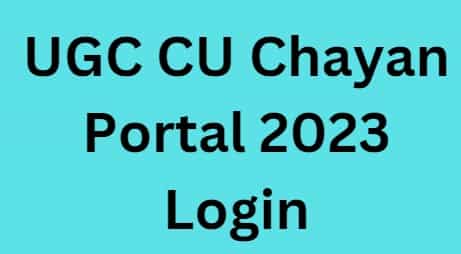 CU Chayan Portal Login