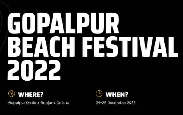 Gopalpur Beach Festival Ticket