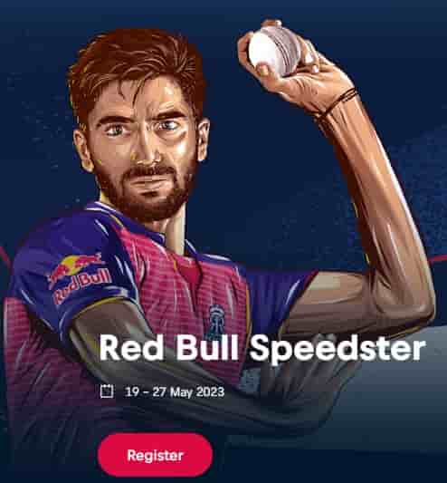 Red Bull Speedster Registration