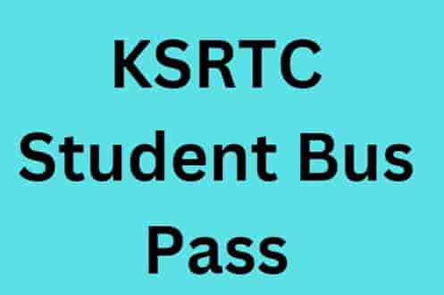 KSRTC Student Bus Pass
