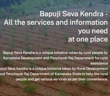 Bapuji Seva Kendra Registration Karnataka