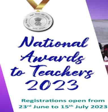 National Award To Teachers Registration